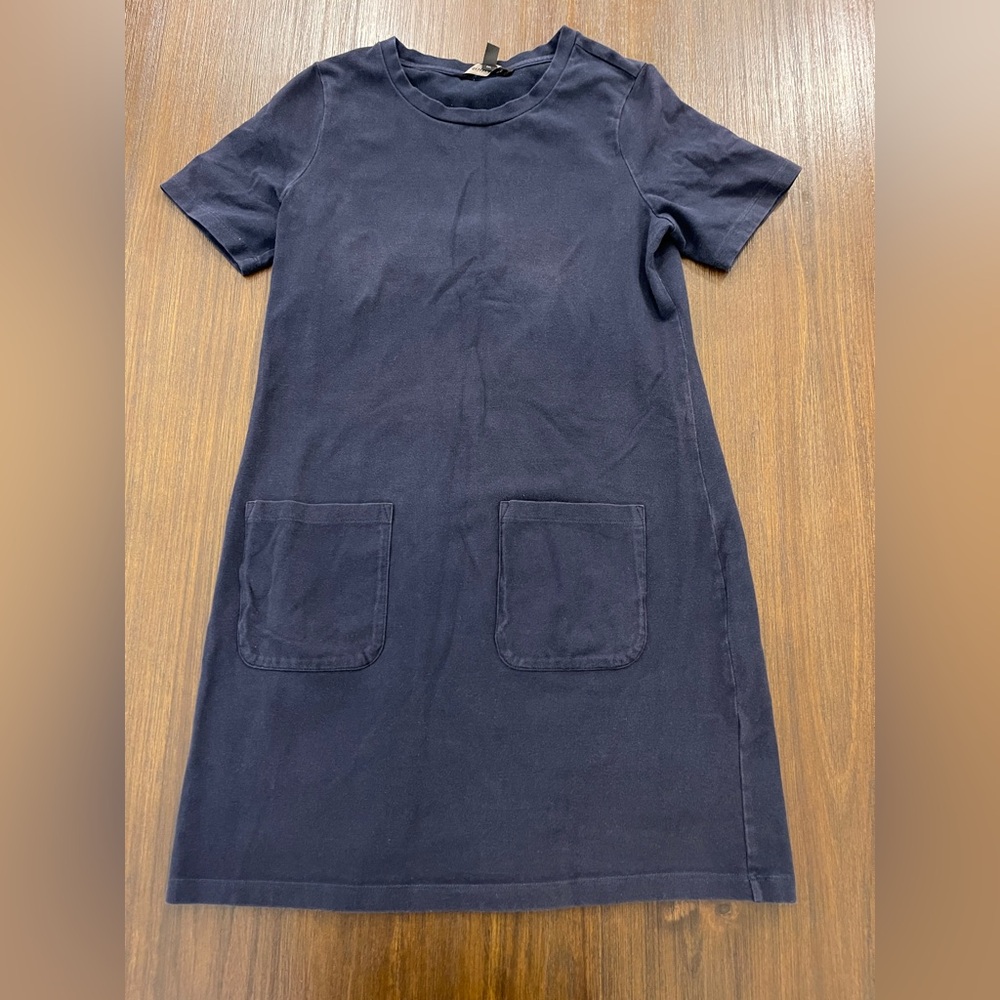 Banana Republic Dark Blue T-shirt Dress